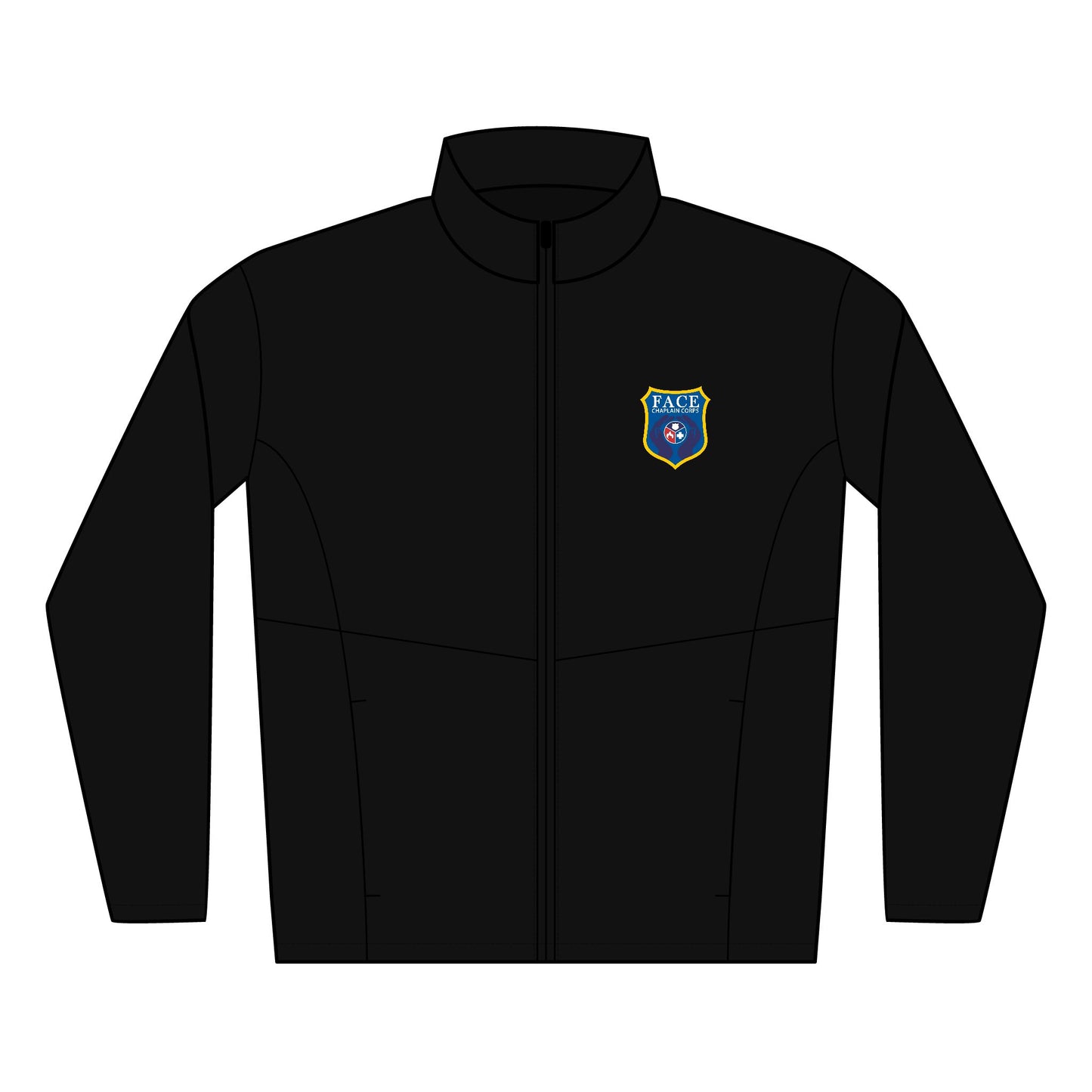 Embroidered Soft Shell Jacket – Men's Lightweight Logo Outerwear