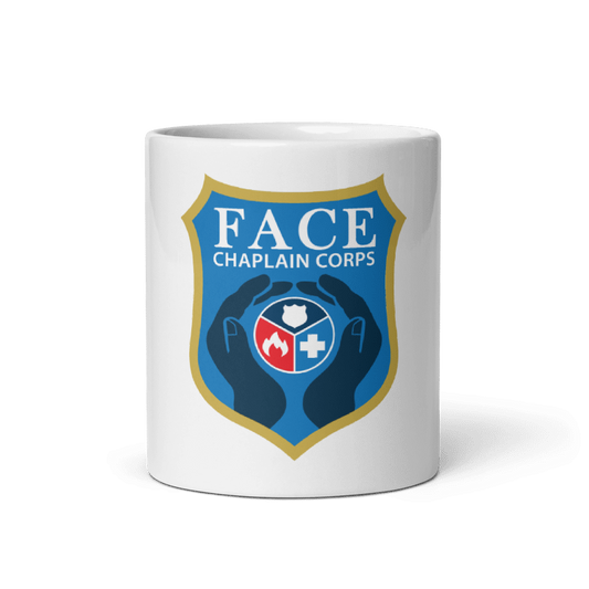 White glossy mug (Corps Logo)