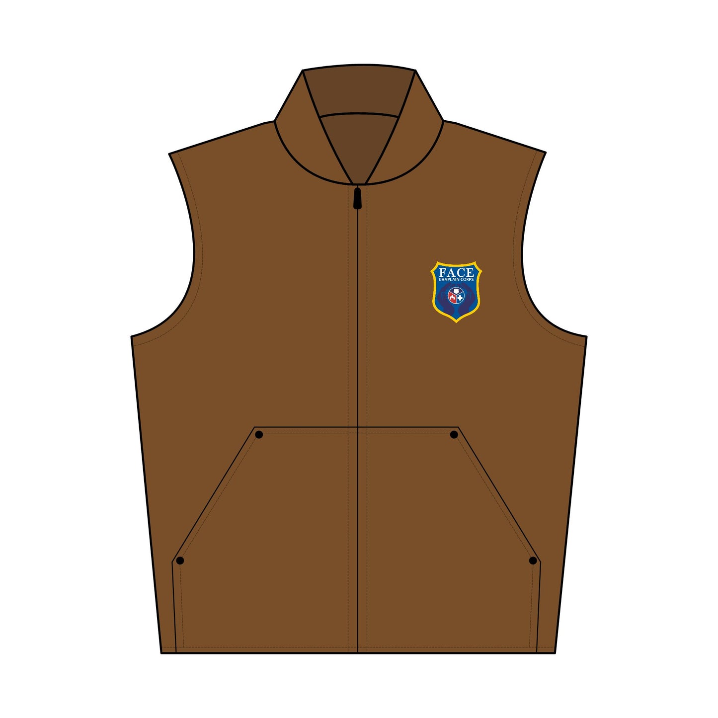 CornerStone® Unisex Washed Duck Cloth Vest (Embroidery)