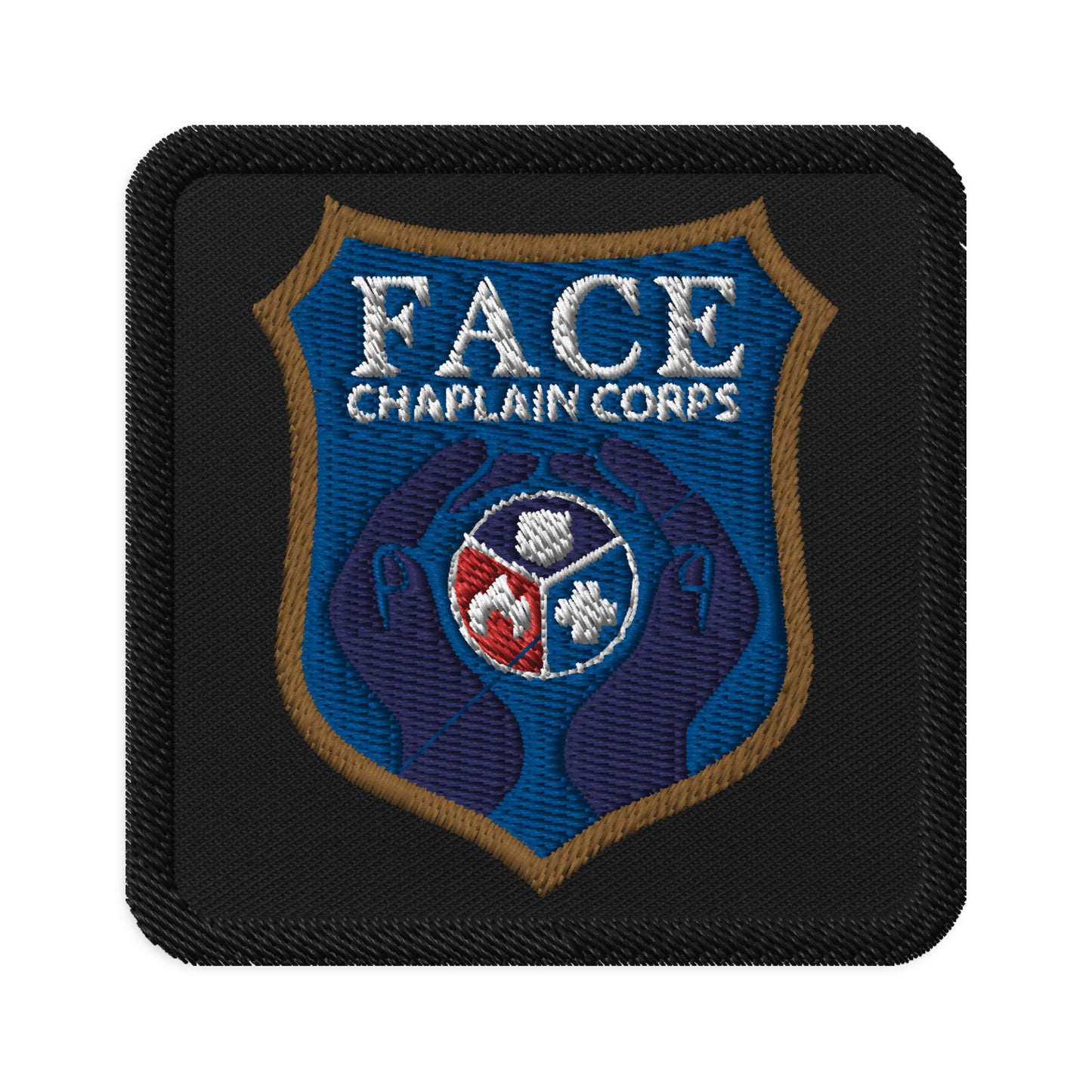 Square Corps Embroidered Patch 3x3