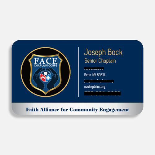 Licensed Chaplain Business Cards (100)