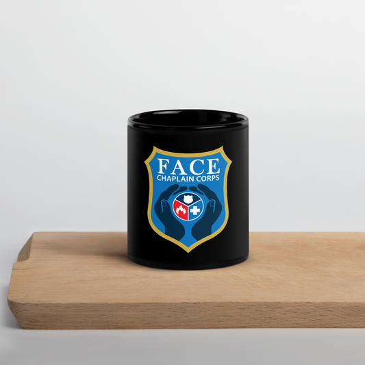 Black Glossy Mug (Corps Logo)