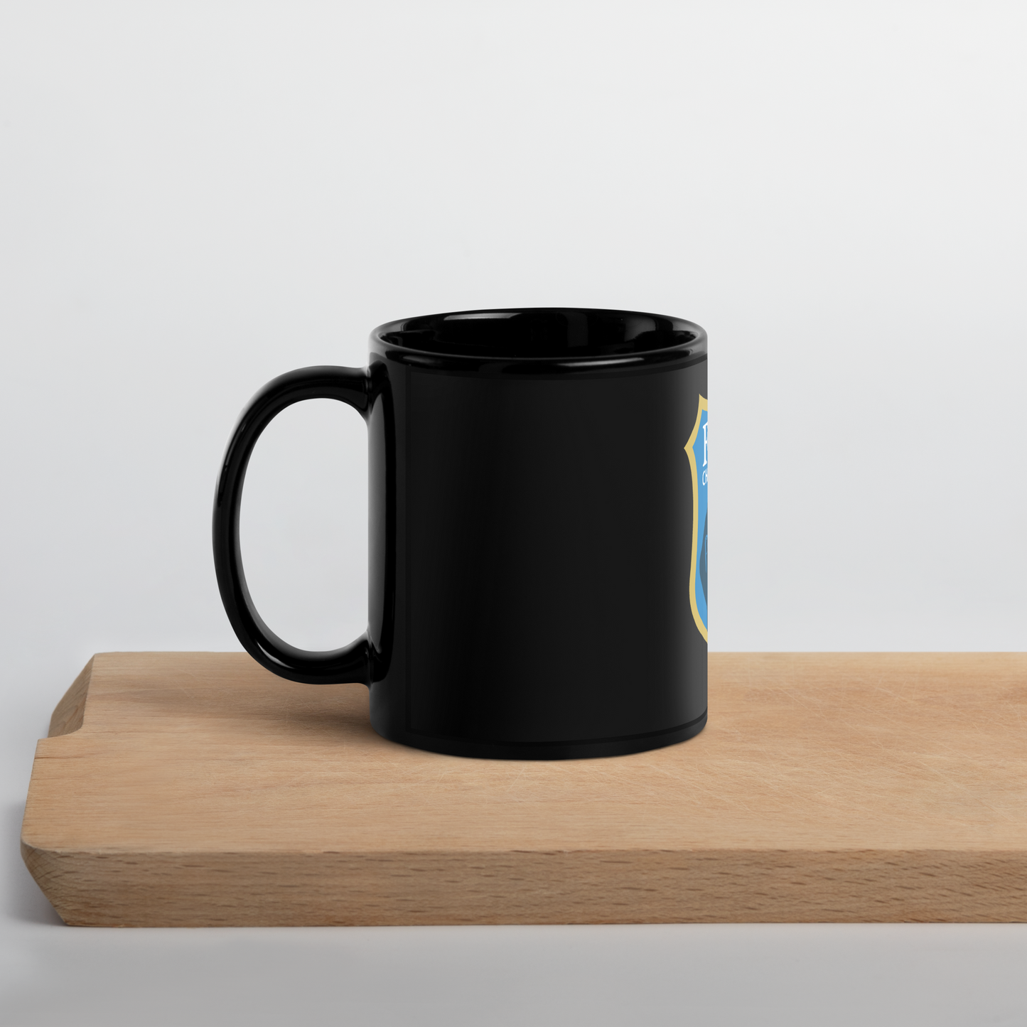 Black Glossy Mug (Corps Logo)