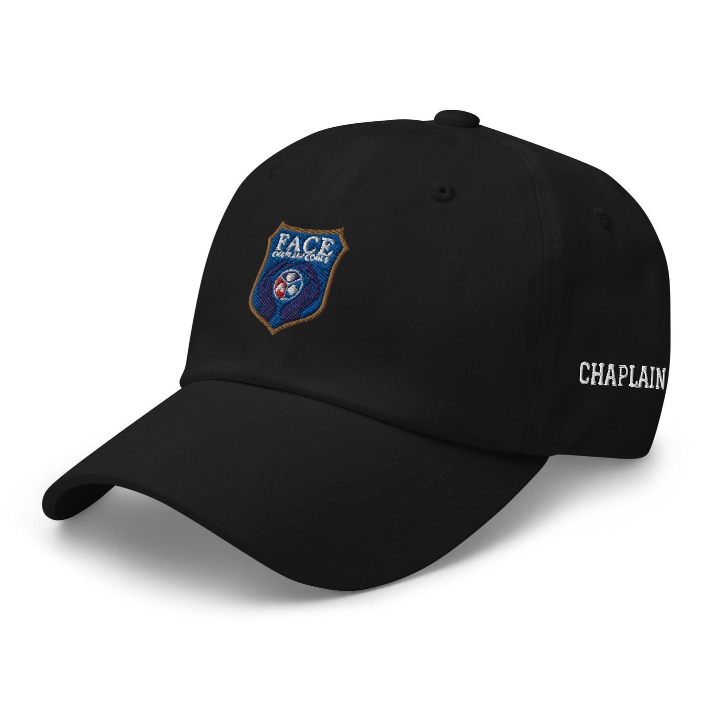 Dad hat (w/ "CHAPLAIN" on sides)