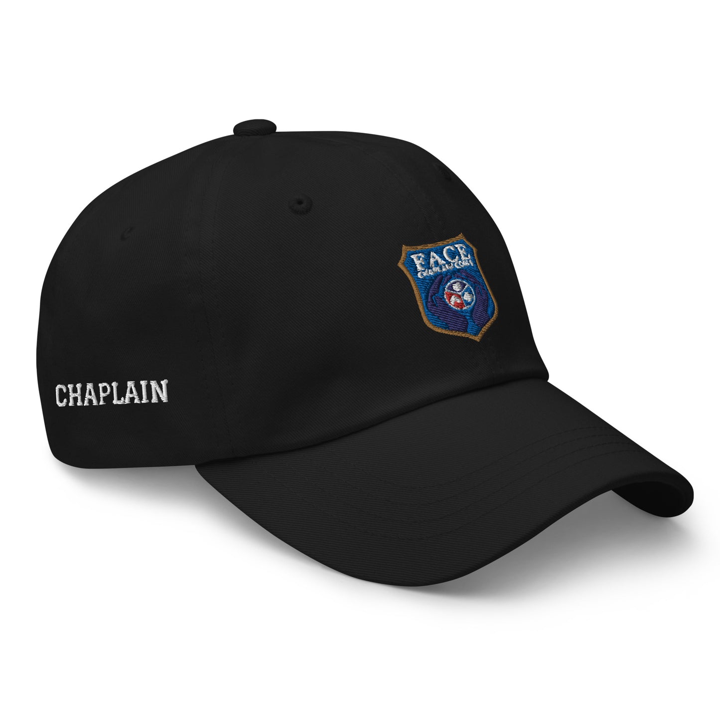 Dad hat (w/ "CHAPLAIN" on sides)